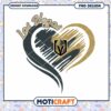 Las Vegas Golden Knights Heart PNG Design Download