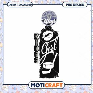 Los Angeles Kings Girl Hockey PNG Instant Download Design Los Angeles Kings Girl Hockey PNG Instant Download Design