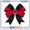 Chicago Blackhawks Bow PNG Design for Instant Download