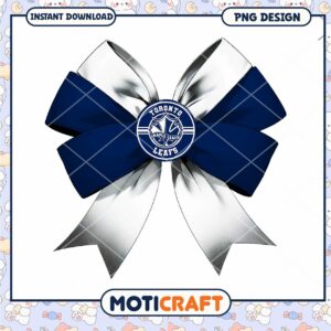 Toronto Maple Leafs Bow Design PNG Instant Download Art