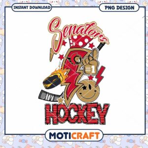 Senators Hockey PNG Design Instant Download Printable Art Senators Hockey PNG Design Instant Download Printable Art