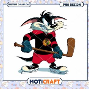Ice Hockey Cartoon Character PNG Download for Fans