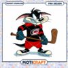Cool Hockey Cat Character PNG Instant Download Design 1 Cool Hockey Cat Character PNG Instant Download Design
