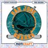 San Jose Sharks Skull Design Instant Download PNG File
