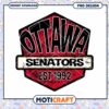 Ottawa Senators PNG Retro Design Instant Download Art