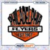 Philadelphia Flyers Vintage Logo Design PNG Download