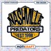 Nashville Predators PNG Design for Instant Download Art