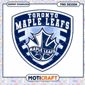 Toronto Maple Leafs Logo PNG Instant Download Design