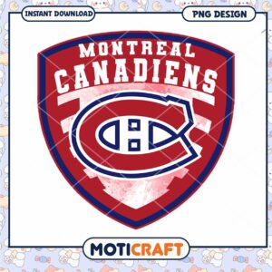 Montreal Canadiens Logo PNG Instant Download Design