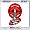 Carolina Hurricanes Shhh Kiss Logo PNG Download Design