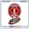 Arizona Coyotes Shhh Lips PNG Design for Fans