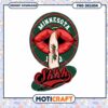 Minnesota Wild Shhh Lipstick PNG Digital Download Design