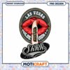 Vegas Golden Knights Lipstick Shhh PNG Design Download