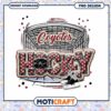 Coyote Hockey Graphic PNG for Instant Download Design