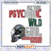 Psycho Wild Girl Hockey Mask PNG Instant Download Design 2 Psycho Wild Girl Hockey Mask PNG Instant Download Design