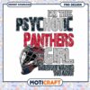 Psychotic Panthers Girl Fun PNG Design for Instant Download