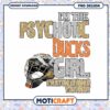 Psycho Ducks Girl Fun PNG Design for Instant Download
