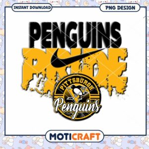 Pittsburgh Penguins Pride Nike PNG Instant Download Design