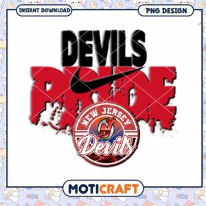 New Jersey Devils Pride PNG Design Instant Download