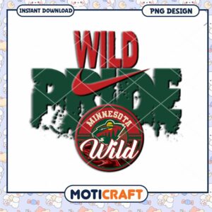 Minnesota Wild Pride Logo Instant Download PNG Design