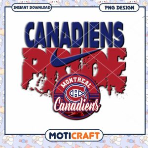 Montreal Canadiens Pride Instant Download PNG Design Montreal Canadiens Pride Instant Download PNG Design