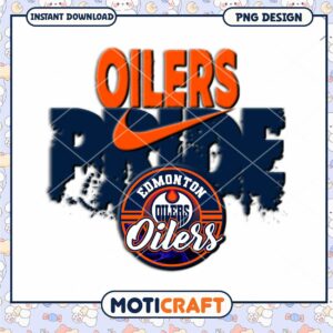 Edmonton Oilers Pride PNG Design Instant Download Graphic
