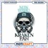 Non Toxic Kraken Fan Skull PNG Design Download 2 Non Toxic Kraken Fan Skull PNG Design Download