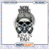 Non Toxic Kings Fan Skull PNG Digital Art Design Download