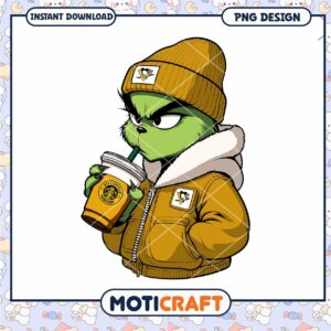 Grinch Penguins PNG Sublimation Design
