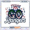 Texas Rangers Go PNG Design Instant Download Art 1 Texas Rangers Go PNG Design Instant Download Art