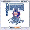 Texas Rangers Glitter PNG Design
