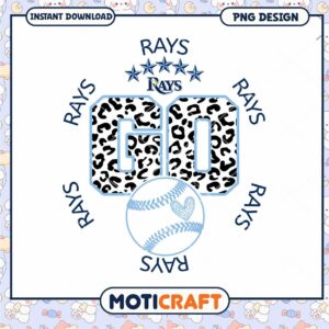 Tampa Bay Rays Go Baseball PNG