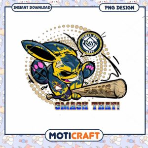 Tampa Bay Rays Bunny PNG Design