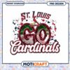 St Louis Cardinals Go Team Spirit PNG Instant Download