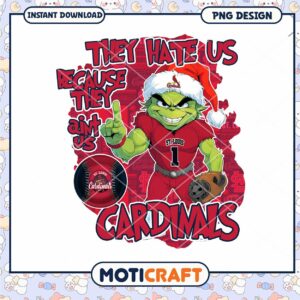 St Louis Cardinals Grinch PNG Fun Sports Design Download