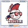 St Louis Cardinals Cool Baseball PNG Design Download