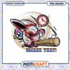 St Louis Cardinals Baseball Bunny PNG