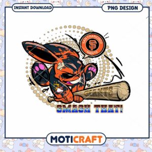SF Giants Bunny PNG Design