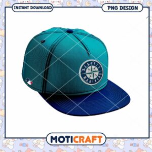 Seattle Mariners PNG Hat Design