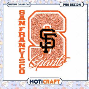 San Francisco Giants PNG Glitter