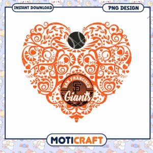 San Francisco Giants Heart PNG