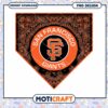 San Francisco Giants Bandana Style PNG Design Download