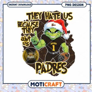 San Diego Padres Holiday PNG Design for Fans Download