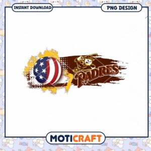 San Diego Padres Baseball PNG Graphic Design Download