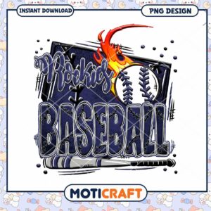 Rookies Baseball PNG Design