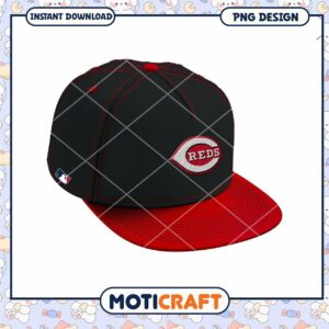 Reds Baseball Cap PNG Design