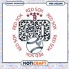Red Sox Go Vintage Leopard Print PNG Design Download 2 Red Sox Go Vintage Leopard Print PNG Design Download