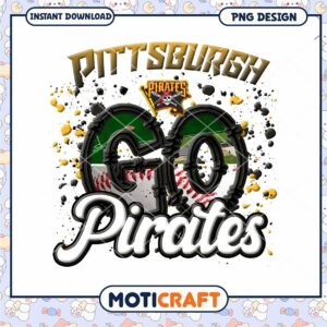 Pittsburgh Pirates PNG Baseball Design