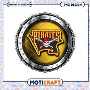 Pirate Themed Logo Design Instant Download PNG File
