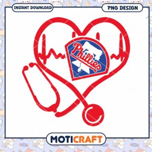 Phillies Heart Stethoscope PNG